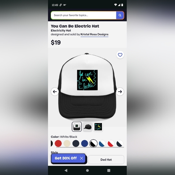 Shop Kristal Rosa Designs @ http://tee.pub/lic/EuzgOFTEQes - Picture 5 of 12